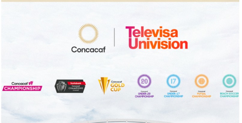 Concacaf Champions League and Gold Cup rights secured by TelevisaUnivision