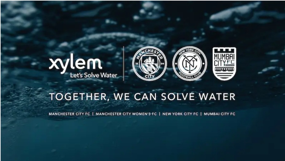 Xylem expands Manchester City deal to include New York City FC and Mumbai City