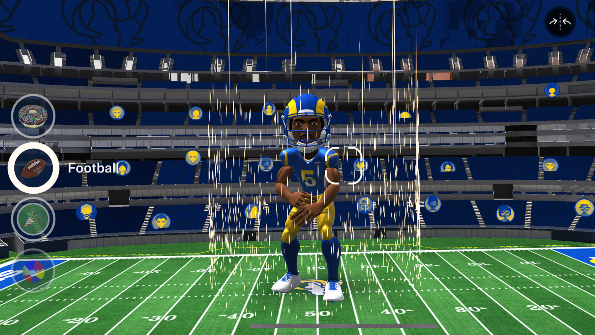 LA Rams Debut Augmented Reality Experience At SoFi Stadium - Samba Digital