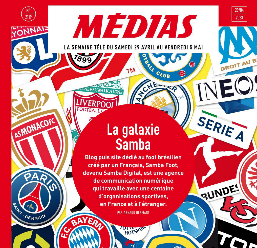Samba Digital in l’Équipe!