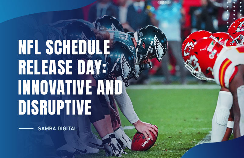 NFL Schedule Release Day: an innovative and disruptive day of content