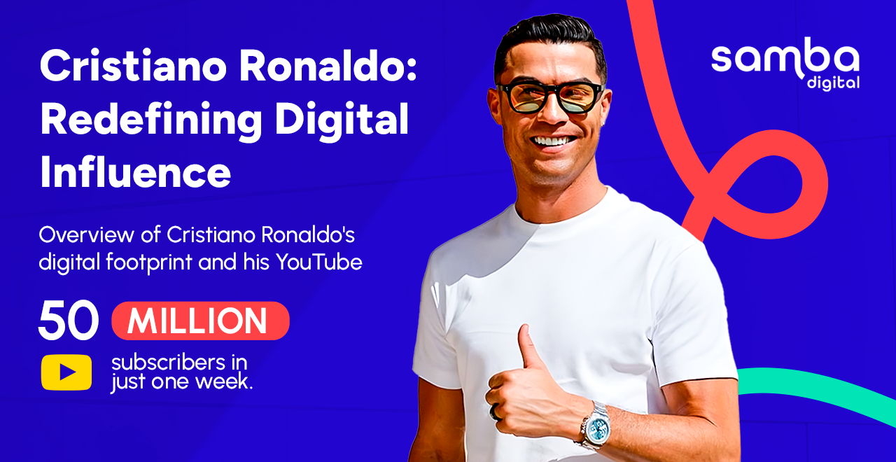 Cristiano Ronaldo atteint 50 millions d’abonnés en une semaine sur YouTube