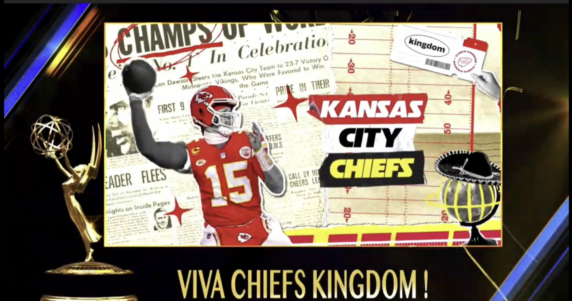 Emmy Award for “Viva Chiefs’ Kingdom”