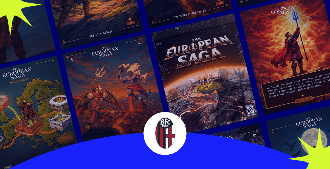 The European Saga:  A Vintage Game-Inspired Journey with Bologna FC