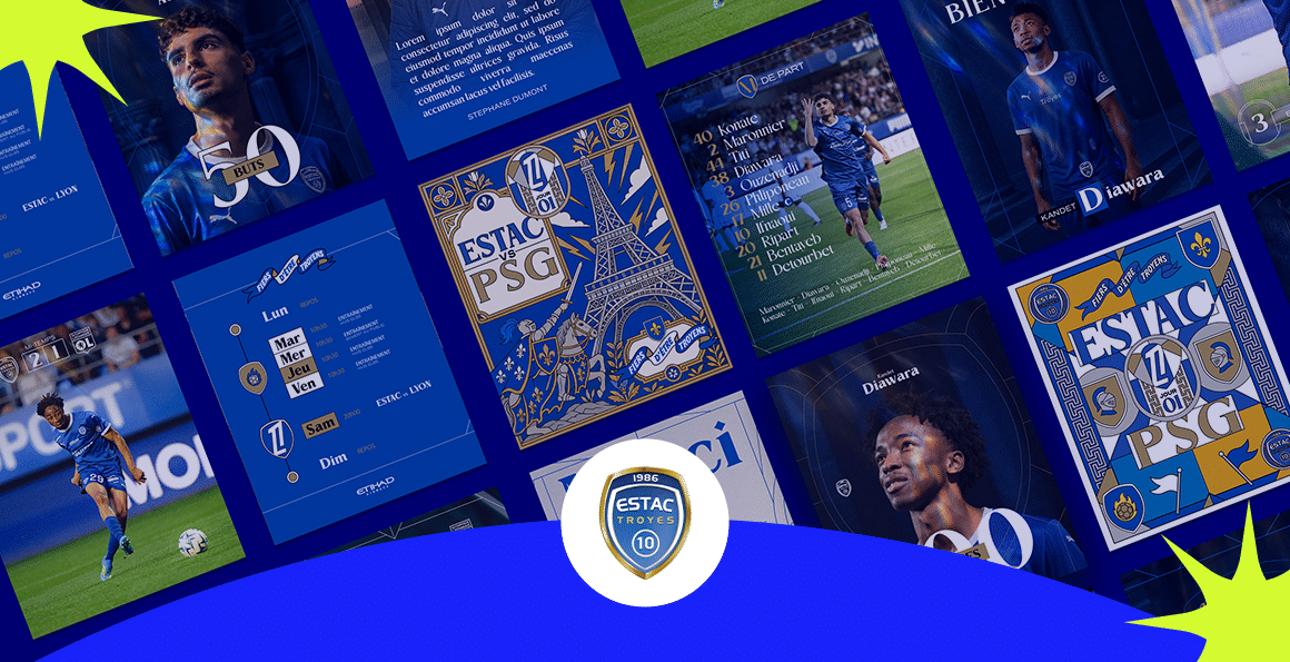 ESTAC : nouvelle identité graphique 26/27