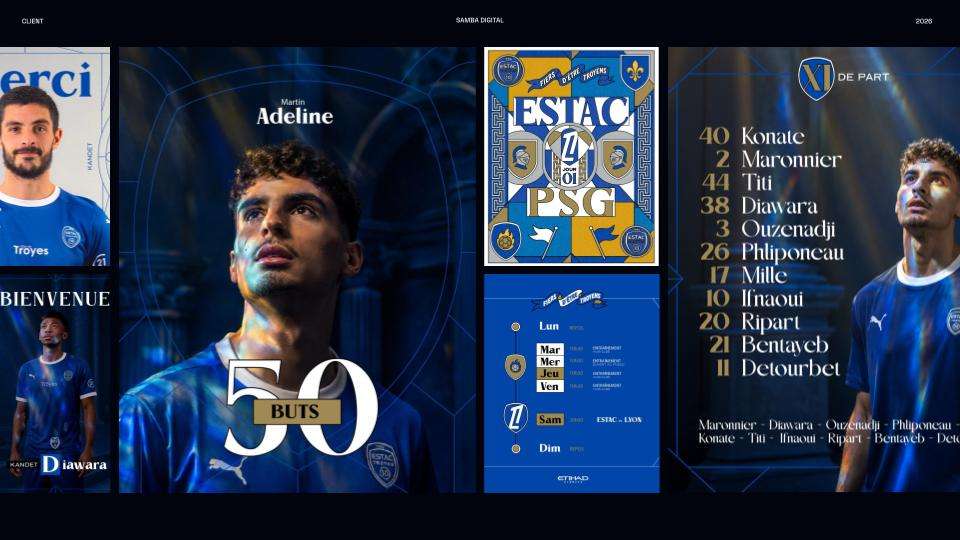 Sports Visual Identity: Why Clubs Choose Samba Digital to Build Their Season Look